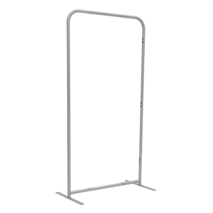 3'W x 72"H EuroFit Straight Wall Hardware