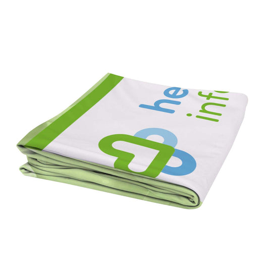 4'W x 54"H EuroFit Straight Wall Graphic Cover (Recycled Polyester Knit)