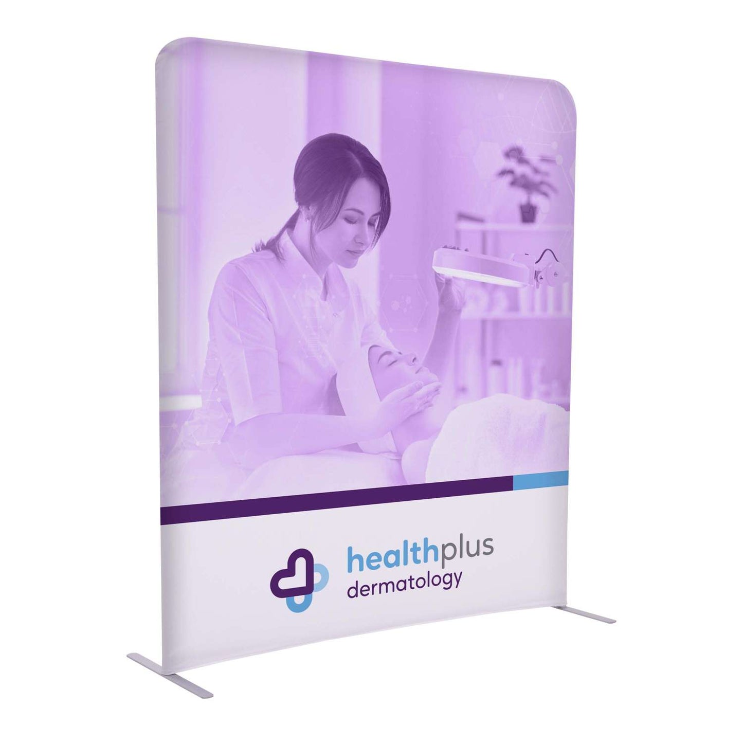 5'W x 72"H EuroFit Straight Wall Kit (Recycled Polyester Knit)