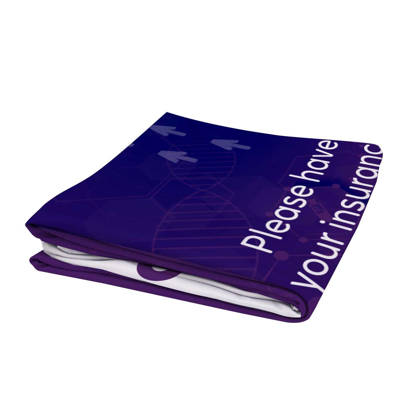 5'W x 90"H EuroFit Straight Wall Graphic Cover (Recycled Polyester Knit)