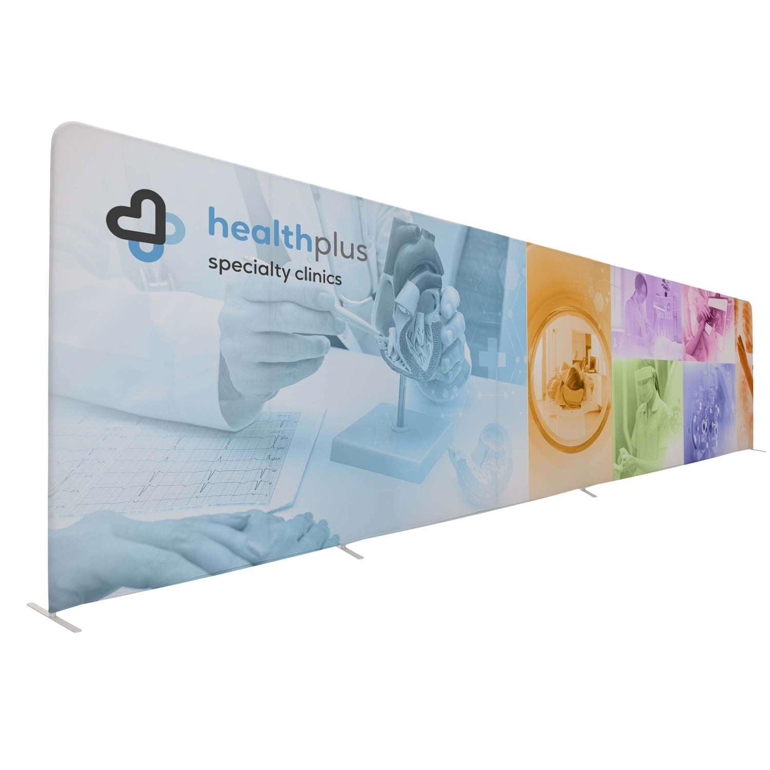 30' EuroFit Straight Wall Kit (Recycled Polyester Knit)