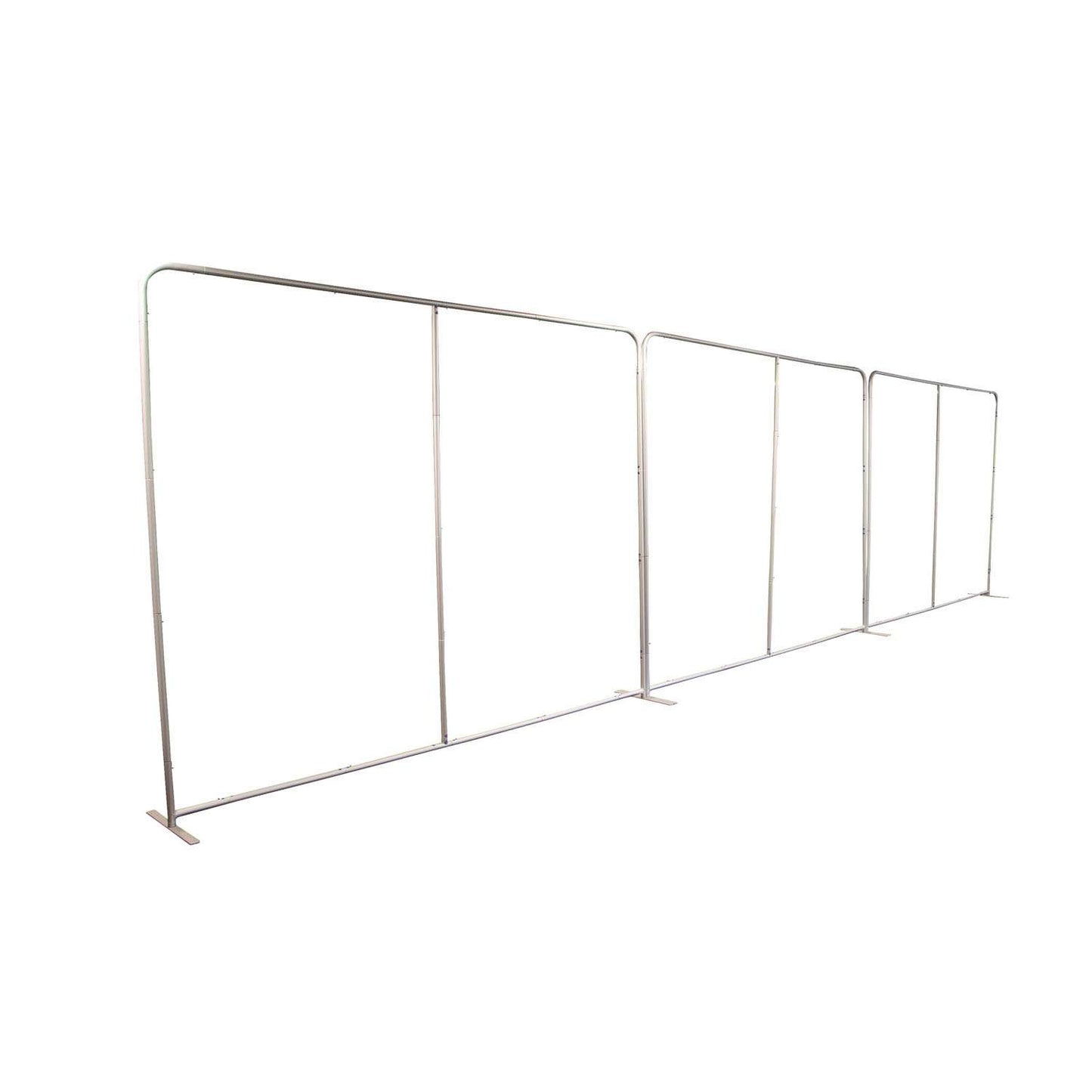 30' EuroFit Straight Wall Hardware