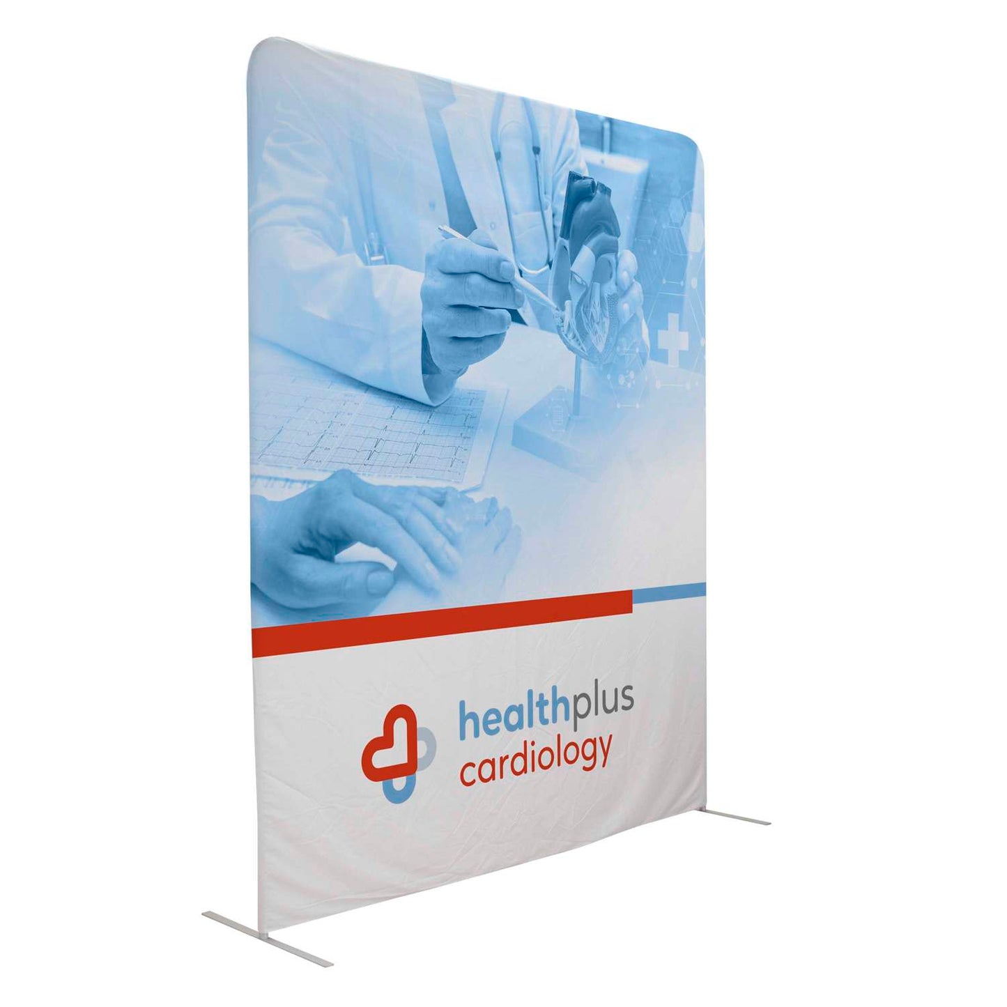 8'W x 10' Tall EuroFit Straight Wall Kit (Recycled Polyester Knit)