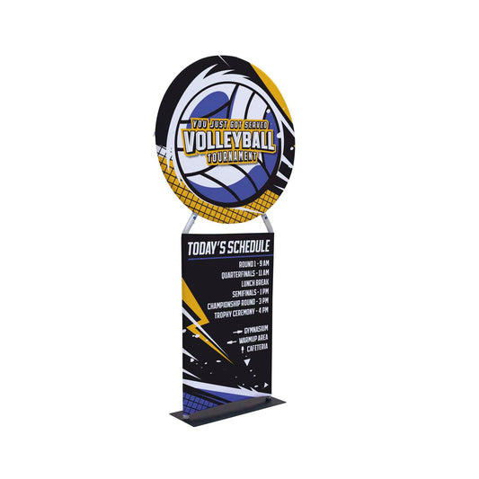 36" EuroFit Round Banner Display Kit