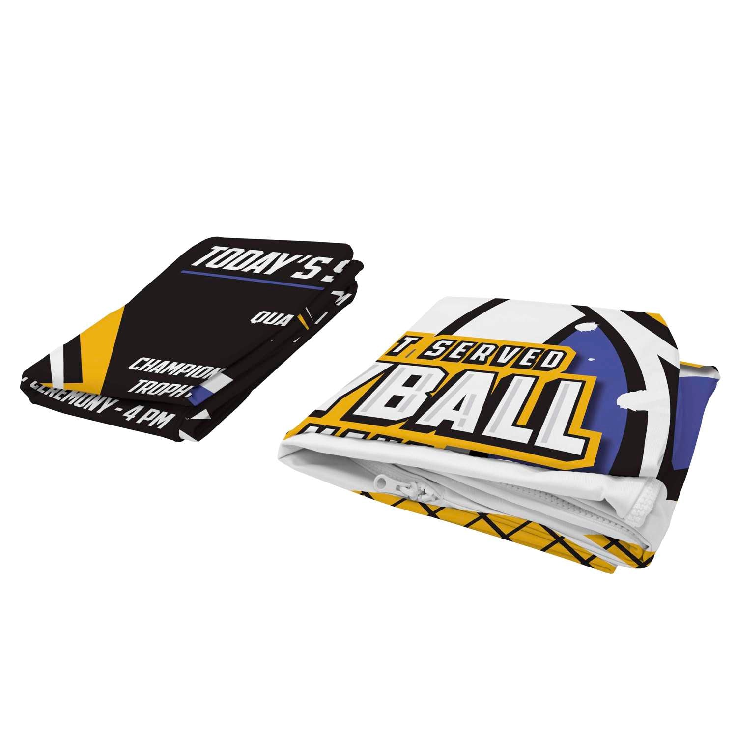 36" EuroFit Round Banner Graphic Covers (Top & Bottom)