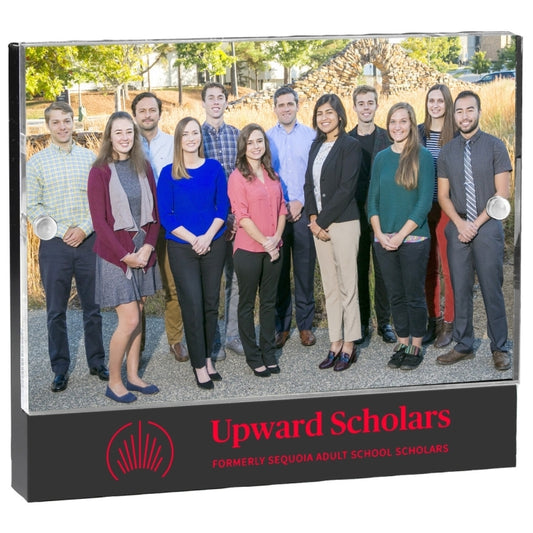 Acrylic Magnetic Frame - 4" x 6" Insert - Laser Engraved