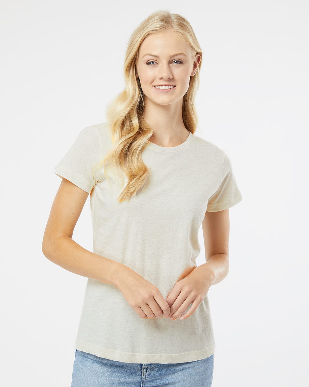 Women's Fine Jersey Tee - 3516