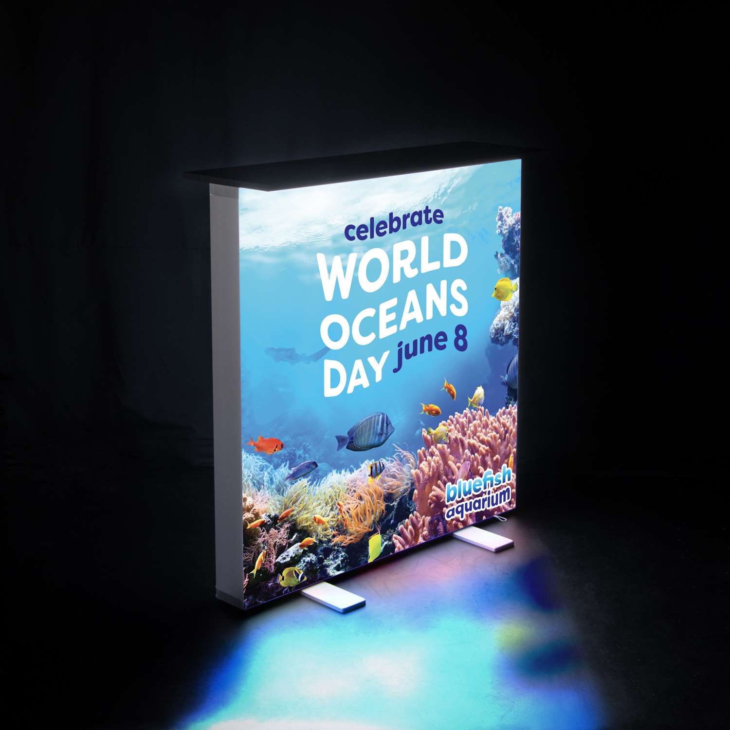 ShowGlower Counter Kit (Backlit Woven Polyester)