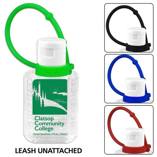 "Breeze SC" 0.5 oz Compact Hand Sanitizer Antibacterial Gel in Flip-Top Squeeze Bottle