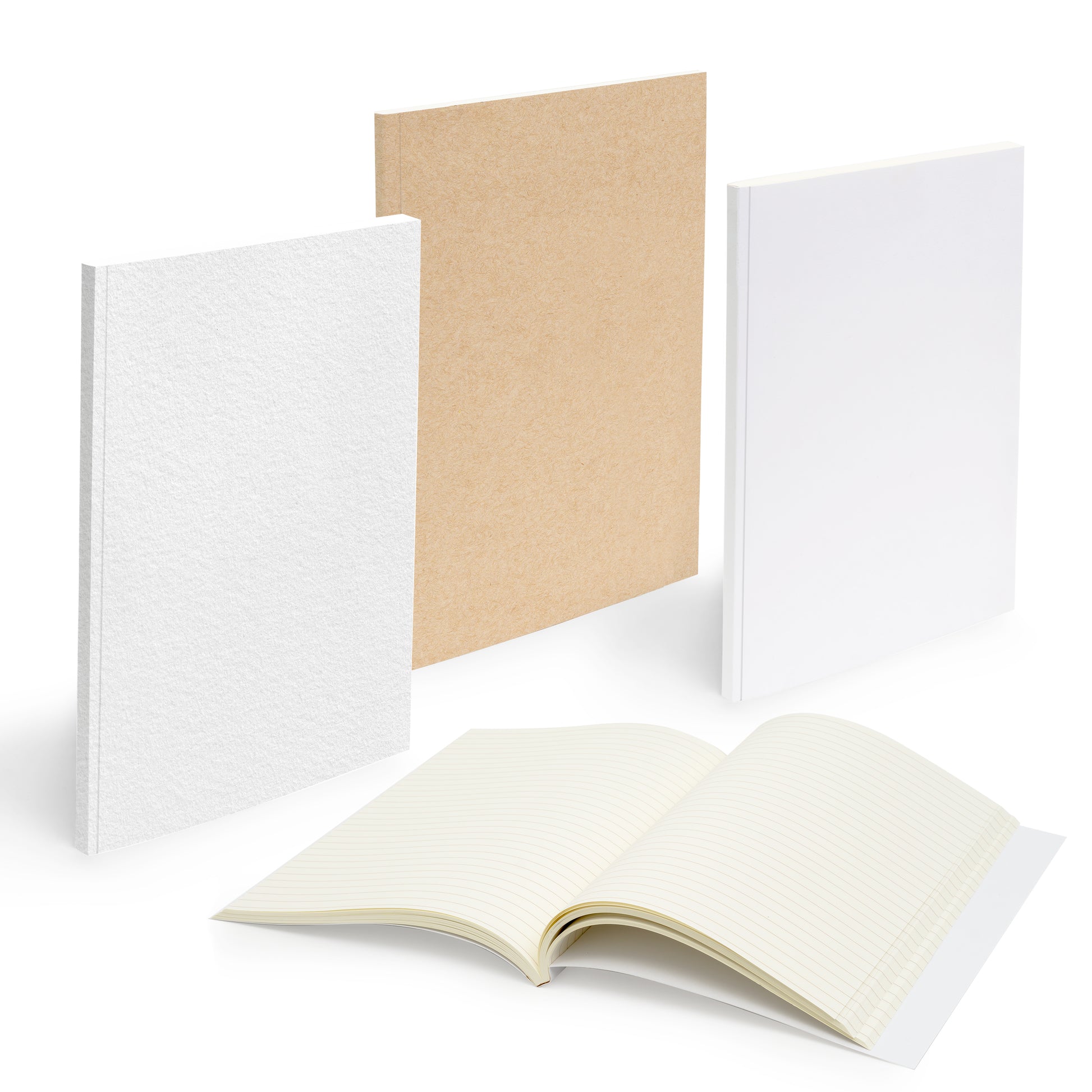 Medio perfect bound notebook (5" x 7" with 150 pages)
