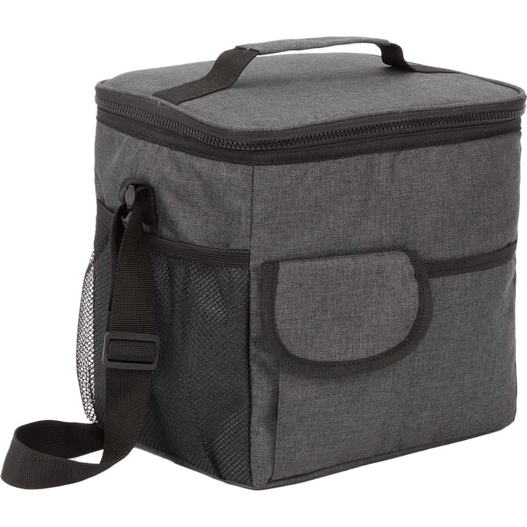 Front View of Gray Carry-All 18 Can Cooler
