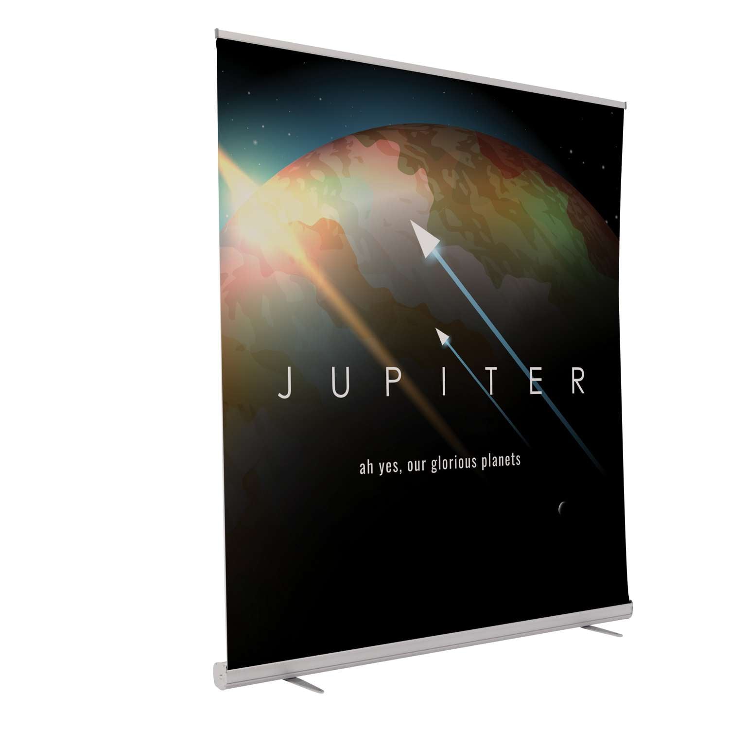 6' Jumbo Wide Retractor 13 oz. Smooth Scrim Vinyl Kit