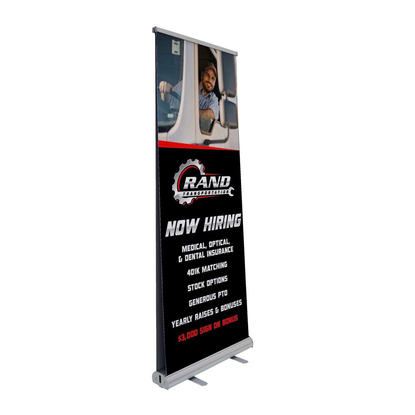 31.5" Dual Retractor Kit (No-Curl Hybrid Media)