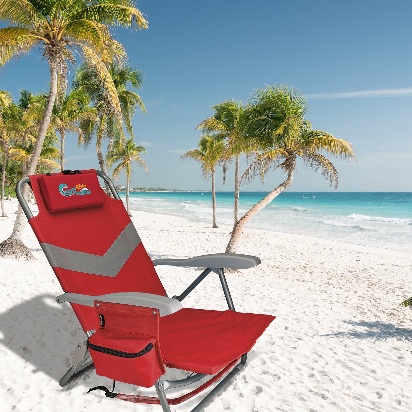 Koozie® Clearwater Beach Backpack Chair