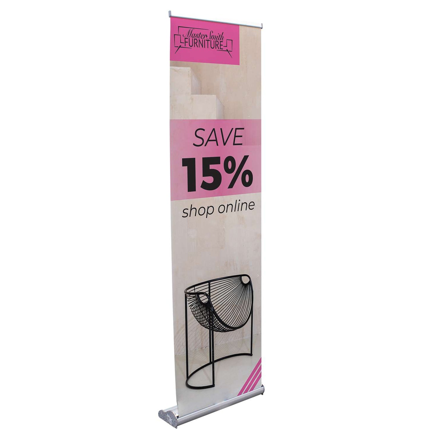 24" Stratus Retractor Kit (No-Curl Hybrid Media)