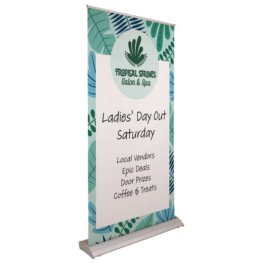 46.5" Deluxe Pro Retractor Single-Banner Kit (Dry-Erase Media)