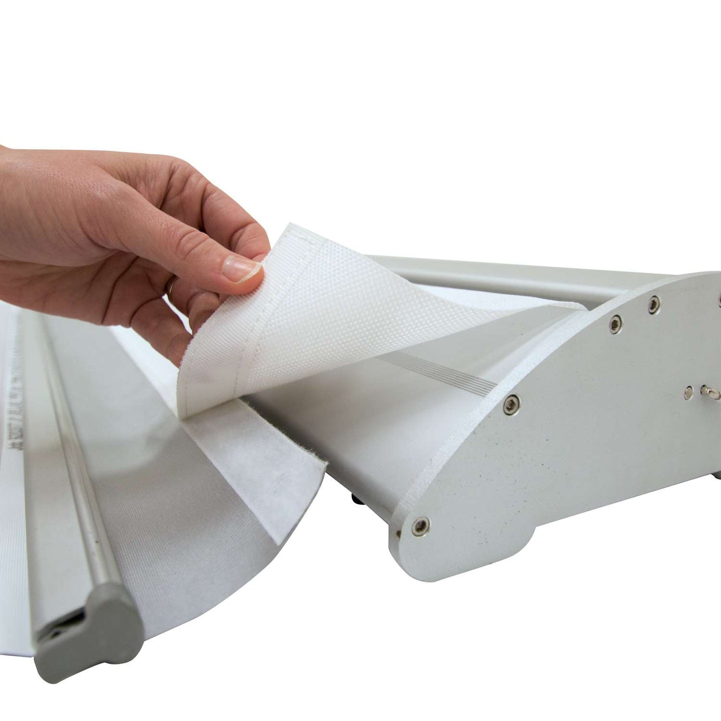 33.5" Deluxe Pro Retractor Double-Banner Kit (Dry-Erase Media)