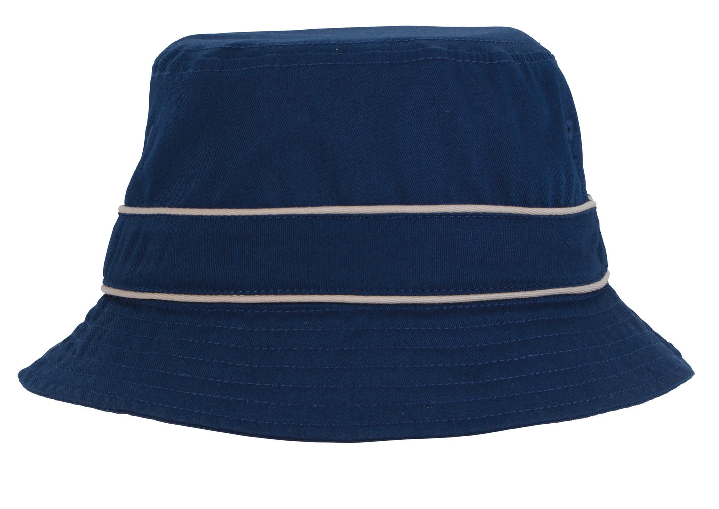 Cotton Bucket Hat with Trim
