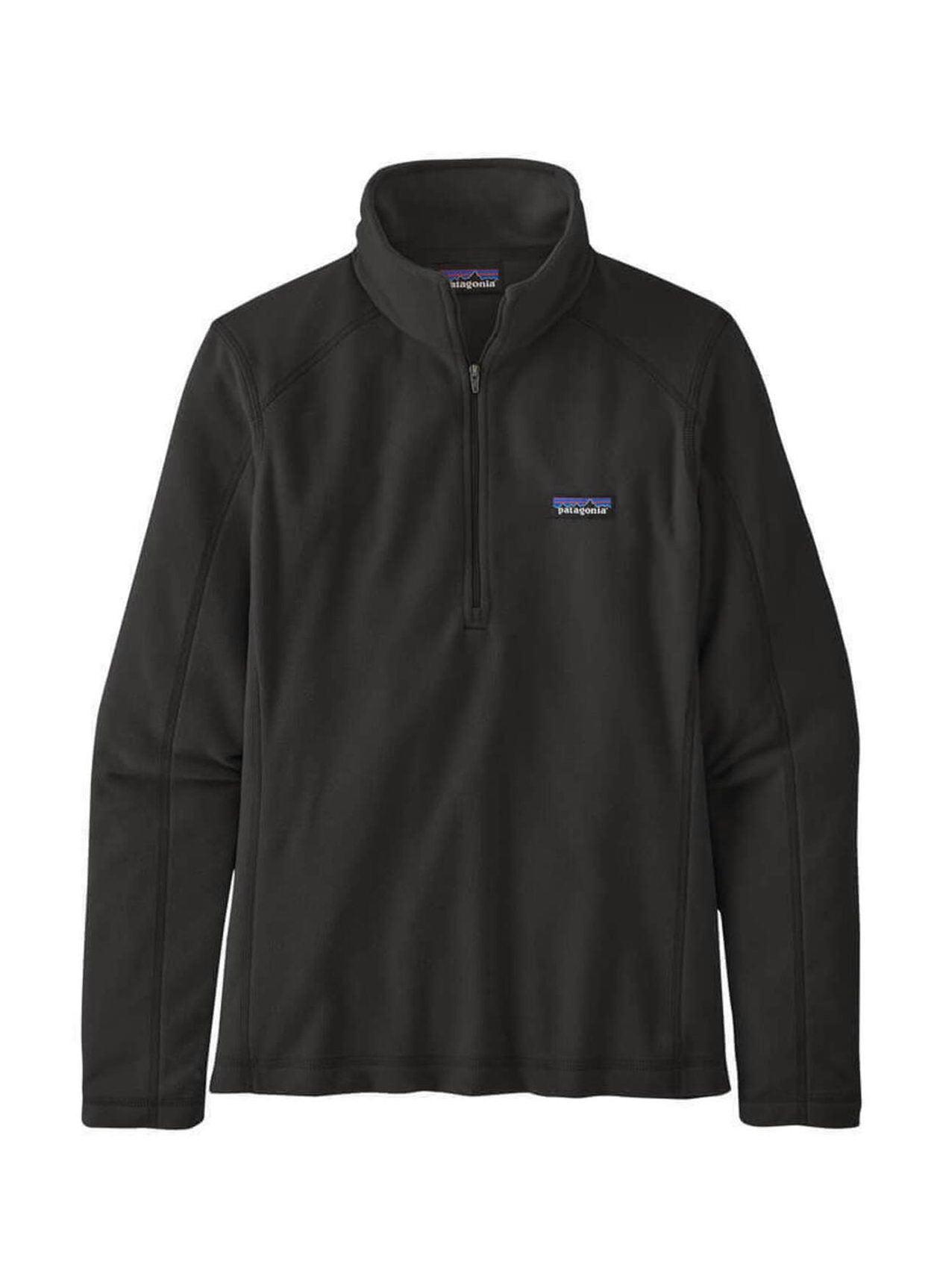Patagonia Women's Micro D Quarter-Zip - Black - XS