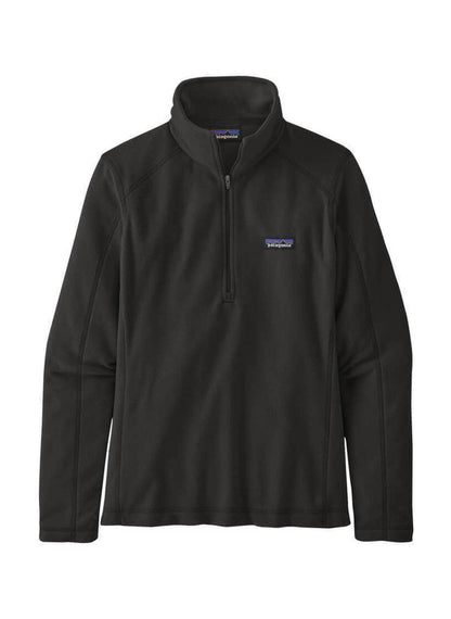 Patagonia Women's Micro D Quarter-Zip - Black - XS