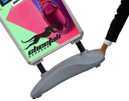 Outdoor Flex Sign with Ballast Base Kit