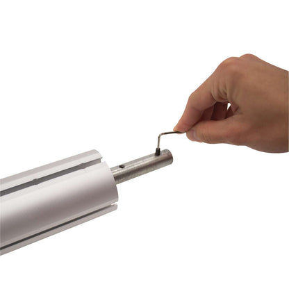 Flex Banner Display Single-Banner with Lit Rack Kit