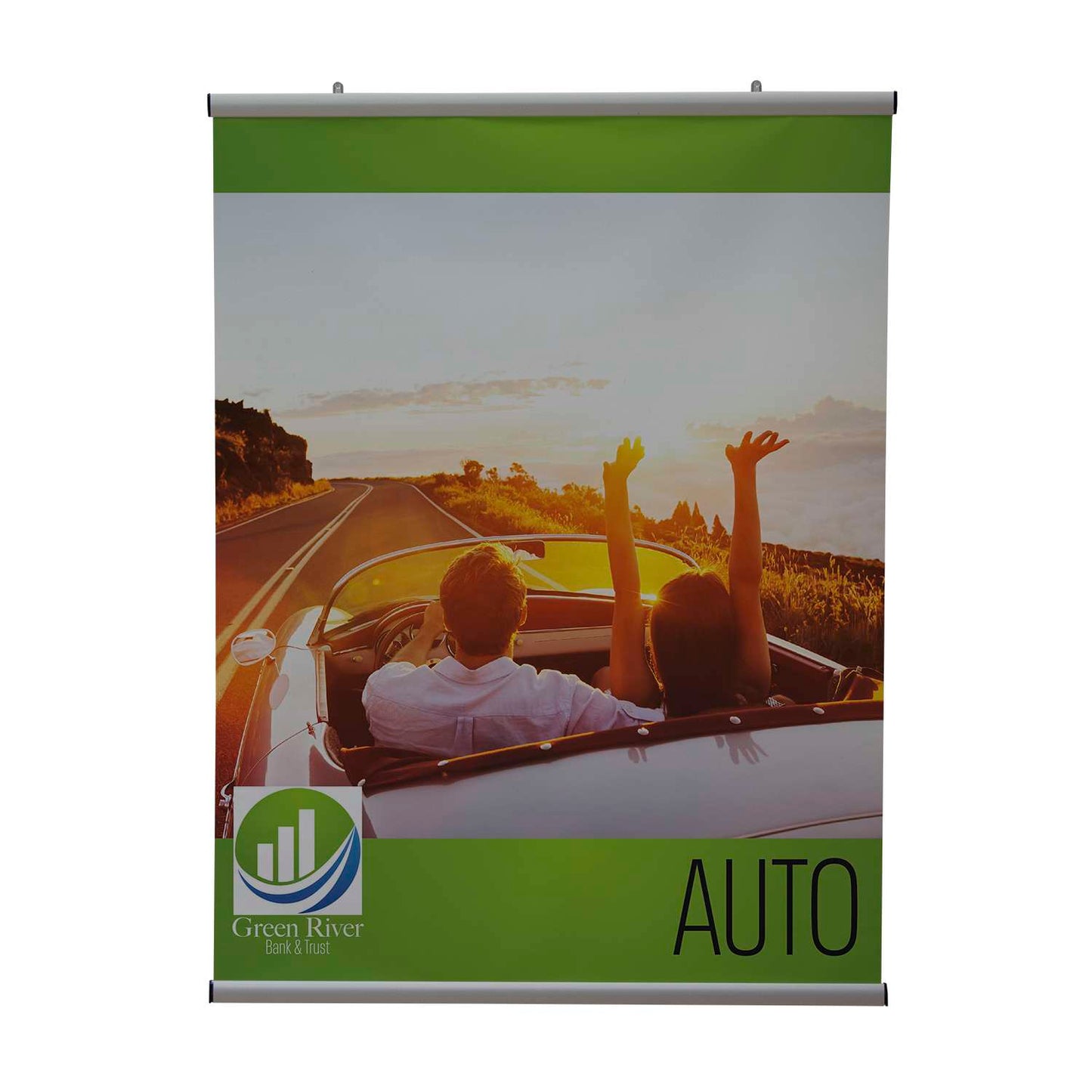 30" x 40" EasySnap Hanging Banner Kit - 13 oz. Vinyl (Double-Sided)