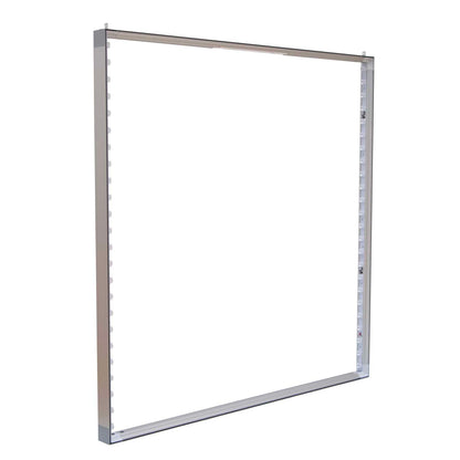 48" x 48" Aerial SEG Glo Ceiling-Mounted Hardware