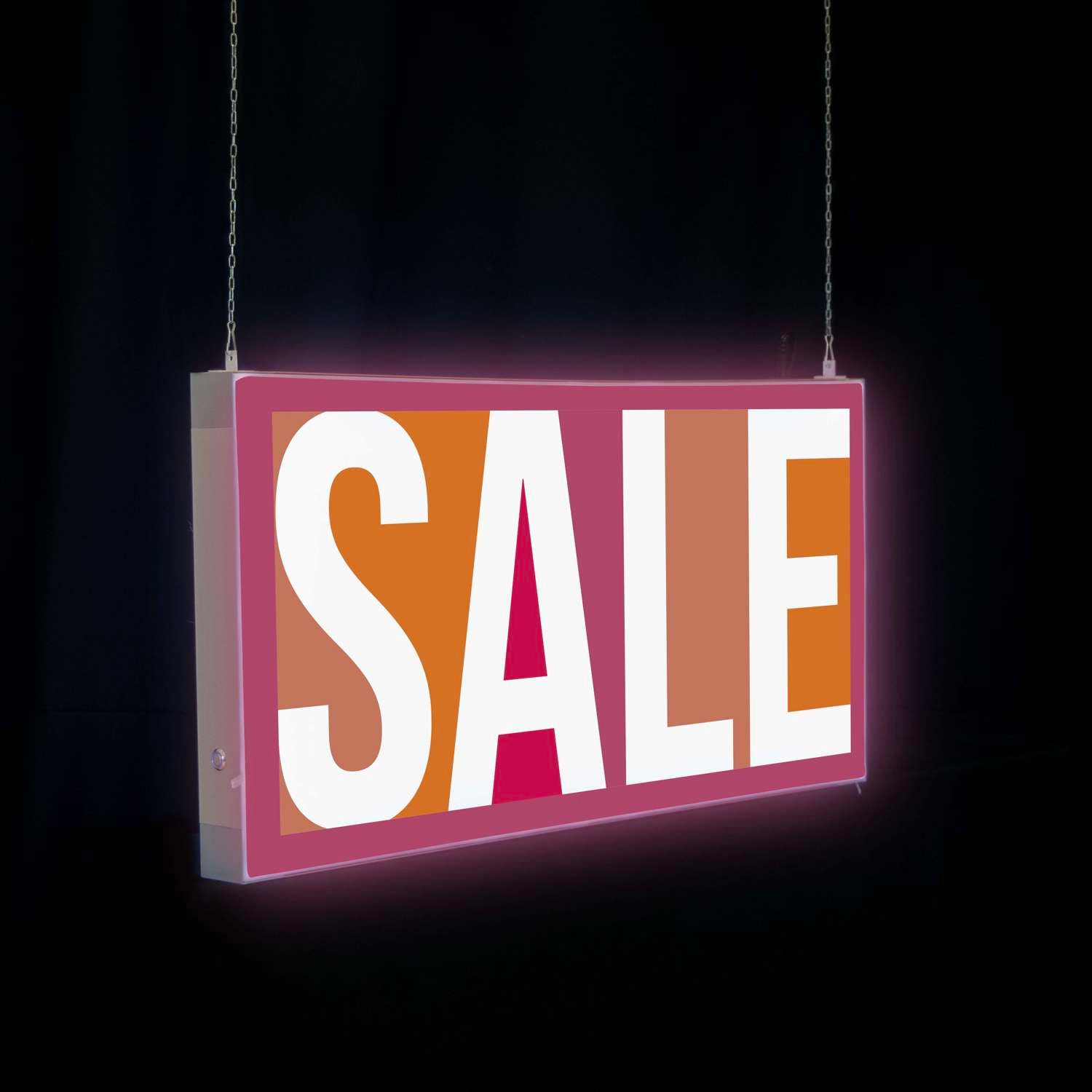 18"H x 36"W Aerial SEG Glo Ceiling-Mounted Kit