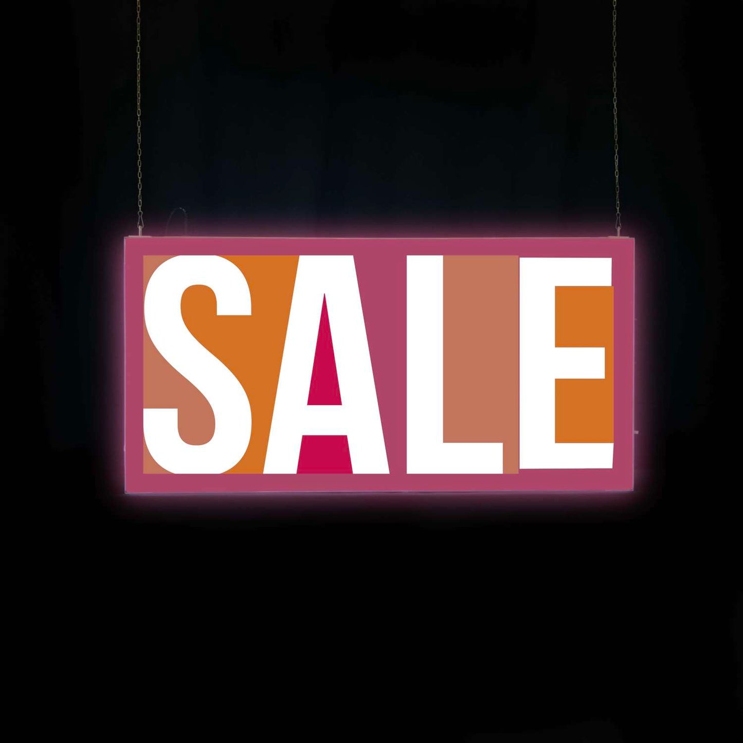 18"H x 36"W Aerial SEG Glo Ceiling-Mounted Kit