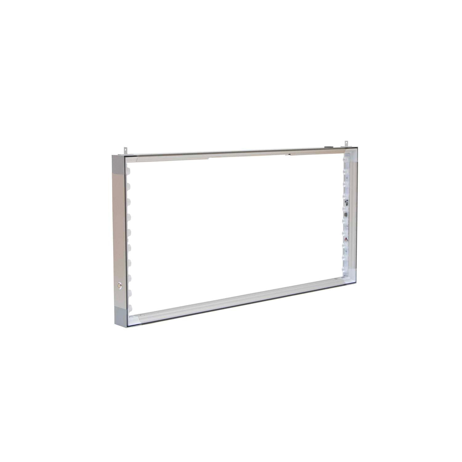 18"H x 36"W Aerial SEG Glo Ceiling-Mounted Hardware