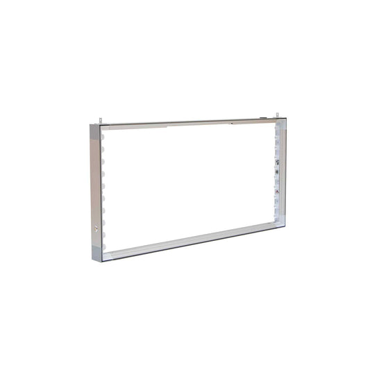 18"H x 36"W Aerial SEG Glo Ceiling-Mounted Hardware