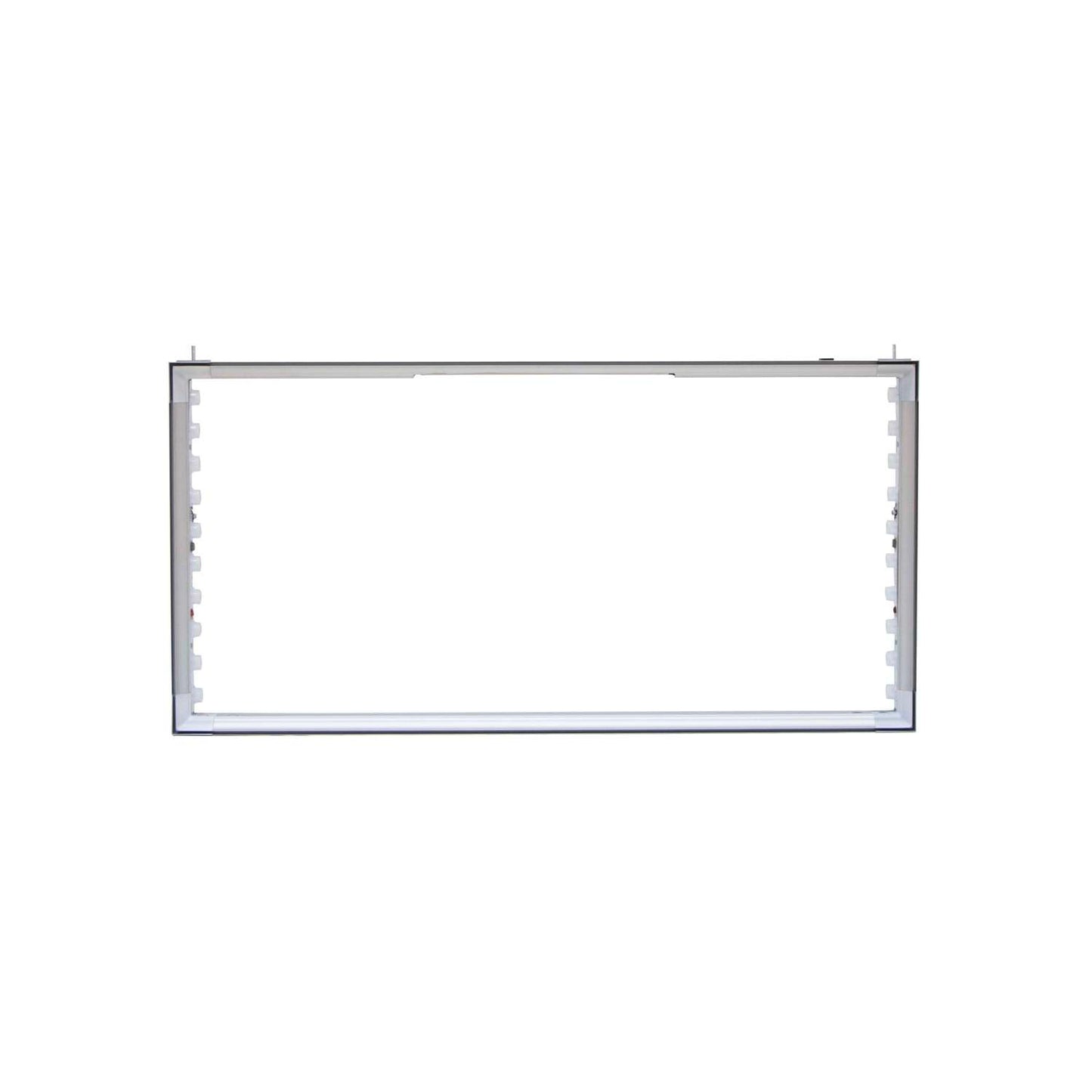 18"H x 36"W Aerial SEG Glo Ceiling-Mounted Hardware
