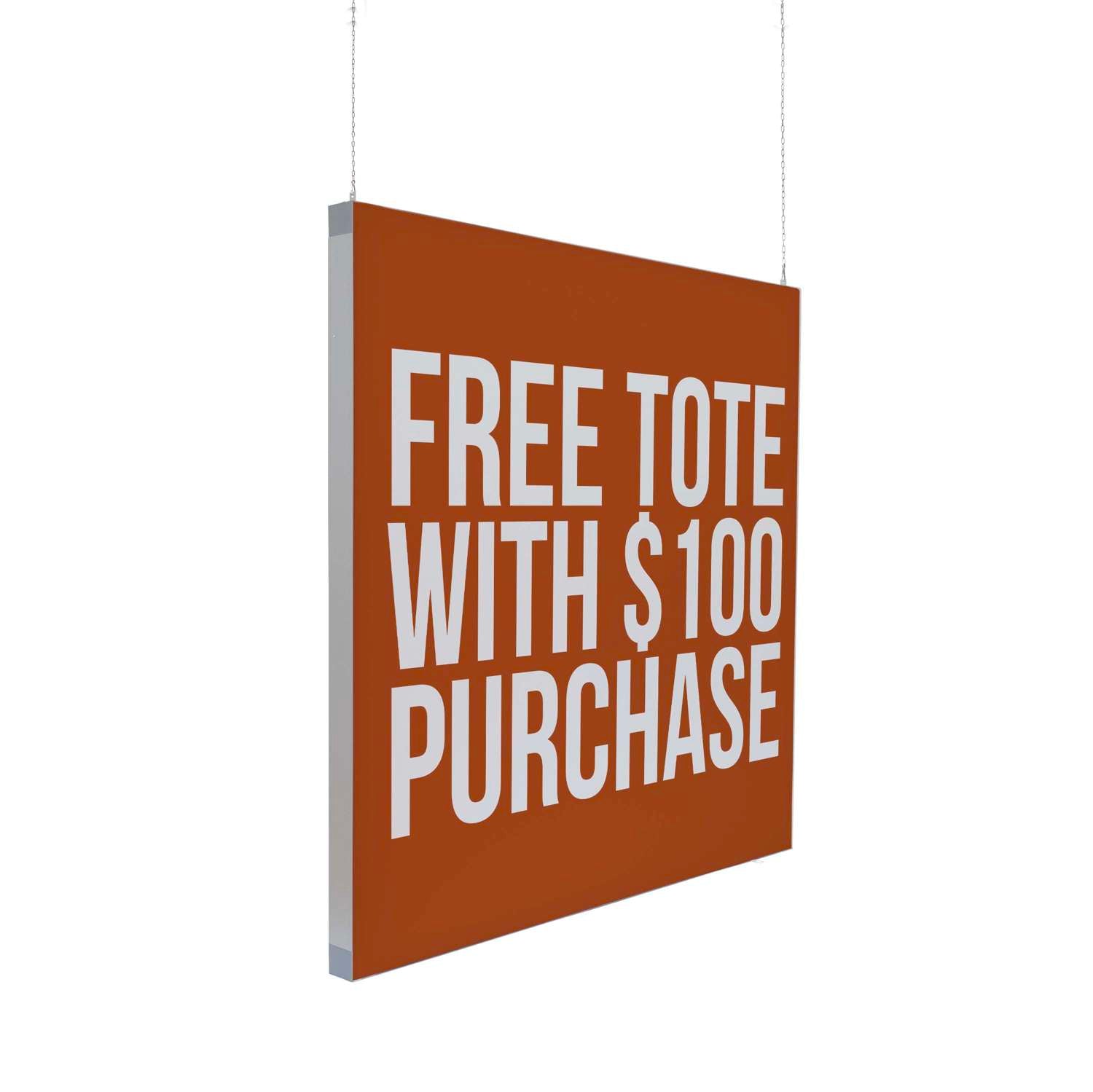 48" x 48" Aerial SEG Ceiling-Mount Kit