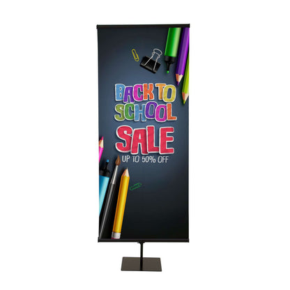 30" Everyday Snap Rail Banner Display Single-Sided Kit