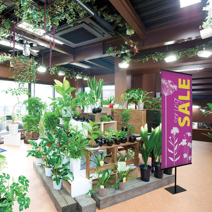 24" Everyday Snap Rail Banner Display Single-Sided Kit