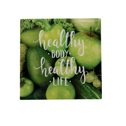 12"W X 12"H Glossy Aluminum Print