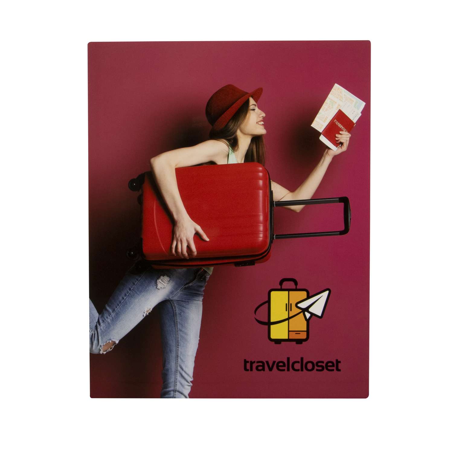 11"W X 14"H Glossy Aluminum Print