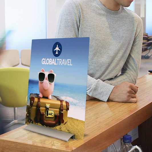 24"W X 36"H Glossy Aluminum Print