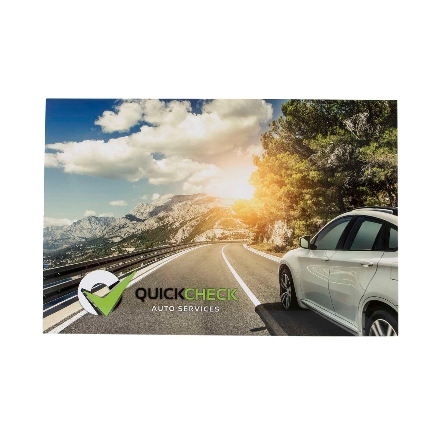 24"W X 36"H Glossy Aluminum Print