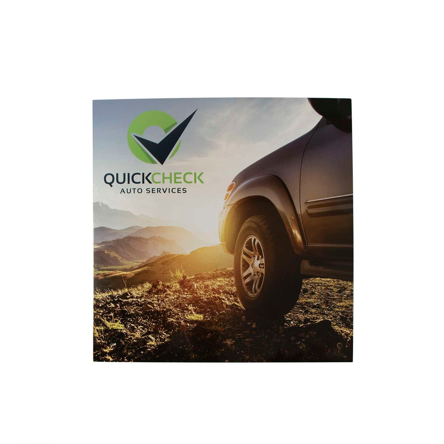 24"W x 24"H Glossy Aluminum Print with Shadow Mount