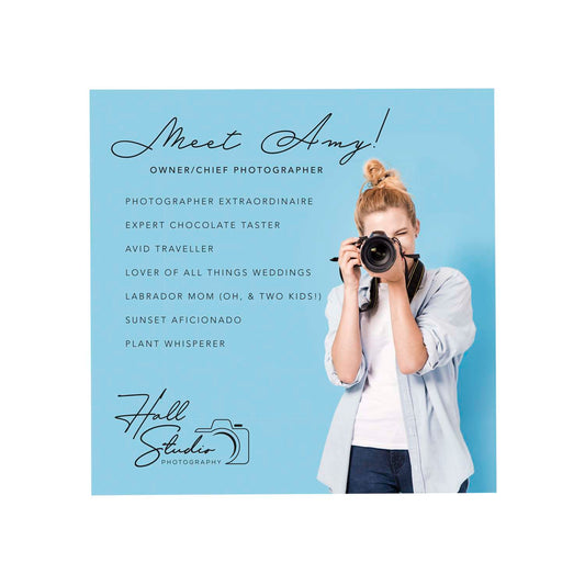 12" x 12" Acrylic Print with Shadow Mount