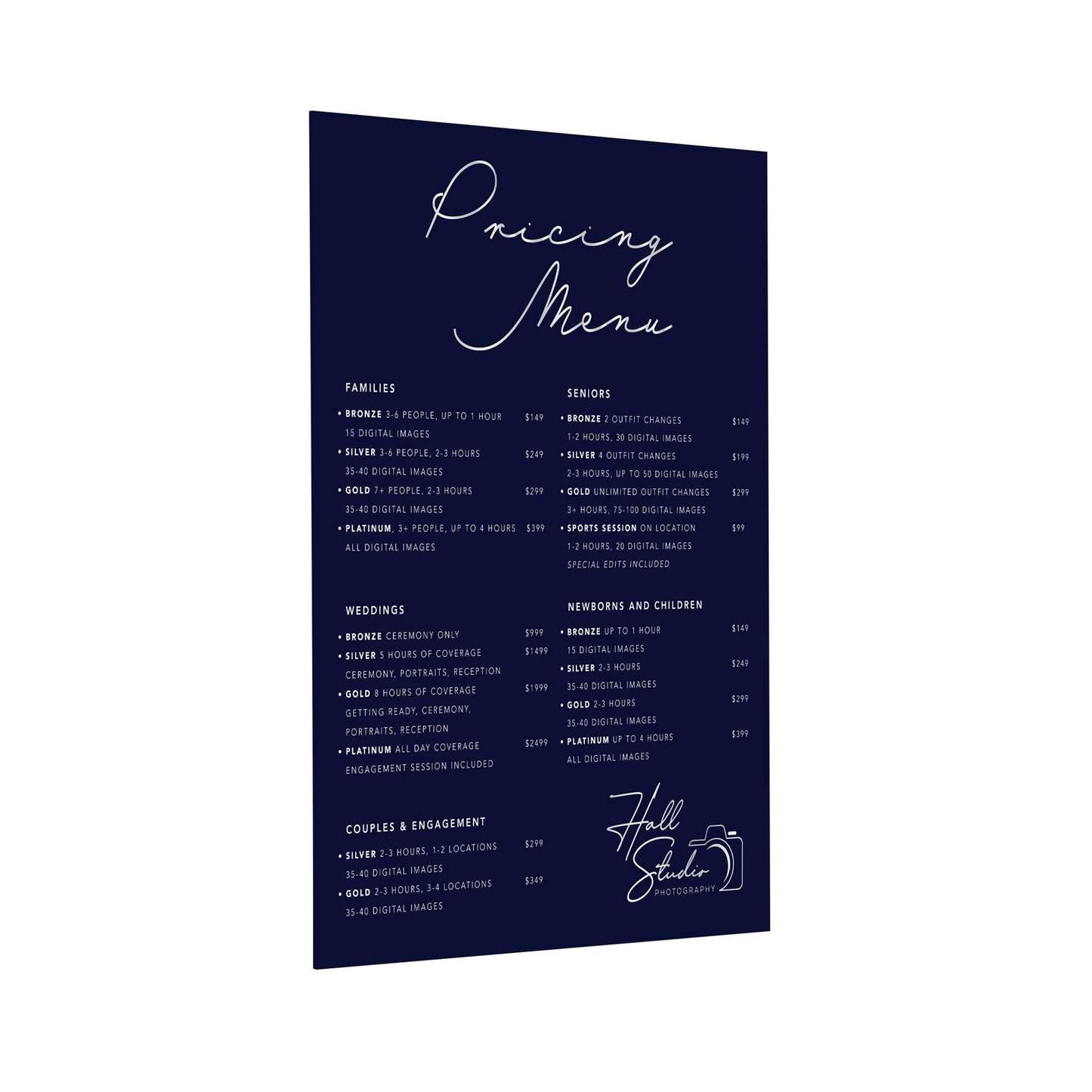 16" x 20" Acrylic Print with Shadow Mount