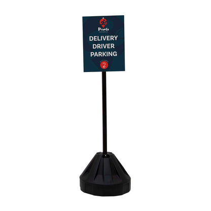 72" Rover Portable Sign Post Single-Sided Kit