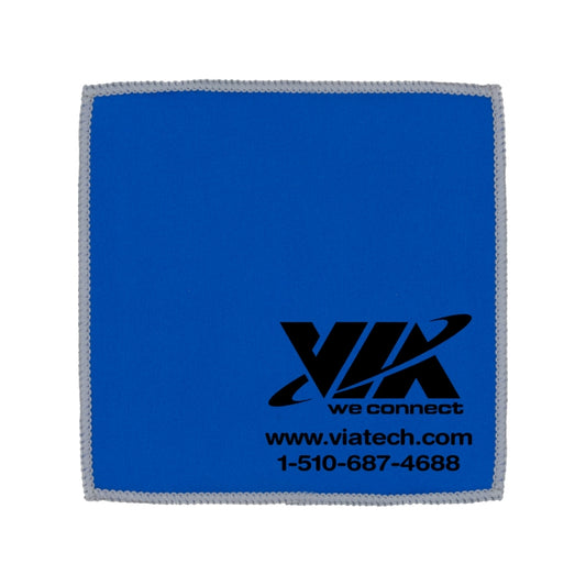 6" x 6"“DoubleSide” 2-in-1 Spot Color Microfiber Cleaning Cloth & Towel