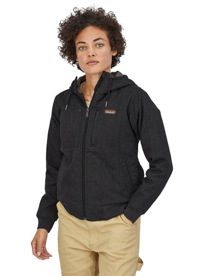 Patagonia Women's All Seasons Bomber Hooded Jacket - Ink Black - XS