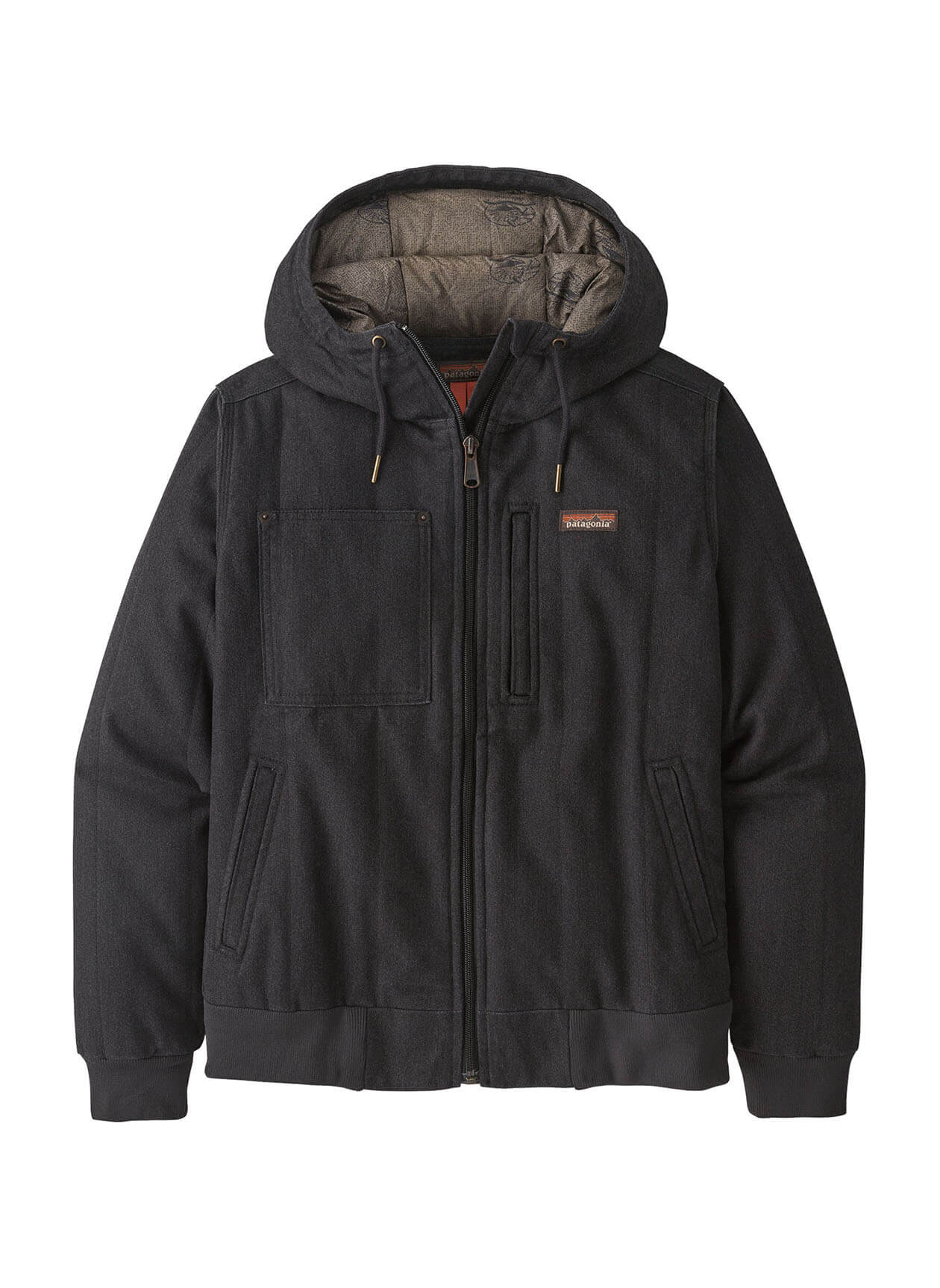 Patagonia Women's All Seasons Bomber Hooded Jacket - Ink Black - XXS