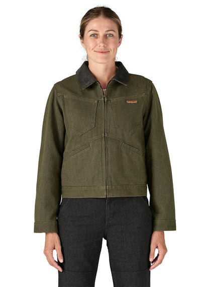 Patagonia Women's Iron Forge Ranch Jacket - Pine Needle Green - XS