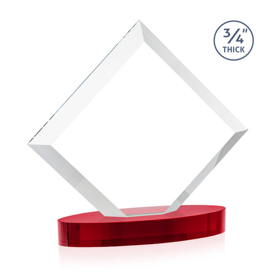 Belaire Award on Alberton Base - Red
