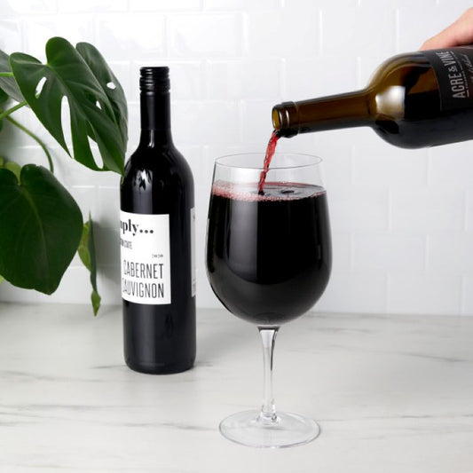 True® Big Swig: Full Bottle Wine Glass